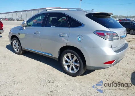 2010 Lexus Rx 350 from USA, damaged, VIN 2T2BK1BA4AC069548